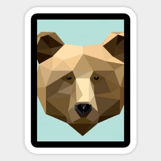 3D Render Bear Sticker